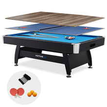 Load image into Gallery viewer, ActiveGo BreakShot 7ft Pool Table with 3-IN-1 Top