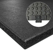 Load image into Gallery viewer, Cortex Dual Density Rubber Gym Floor Mat Tile 1m*1m*20mm