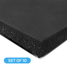 Load image into Gallery viewer, Cortex Dual Density Rubber Gym Floor Mat 1m*1m*50mm (Set of 10)