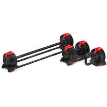 Load image into Gallery viewer, Cortex Revolock V2 24kg Adjustable Steel Dumbbell Barbell Kettlebell All-in-One