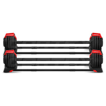 Load image into Gallery viewer, Cortex Revolock V2 48kg Pair Set Adjustable Steel Dumbbell Barbell Kettlebell All-in-One