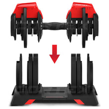 Load image into Gallery viewer, Cortex Revolock V2 48kg Pair Set Adjustable Steel Dumbbell Barbell Kettlebell All-in-One