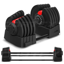 Load image into Gallery viewer, Cortex Revolock V2 40kg Adjustable Dumbbell &amp; Barbell All-in-One Set (40kg Single)