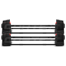 Load image into Gallery viewer, Cortex Revolock V2 80kg Pair Set Adjustable Steel Dumbbell Barbell All-in-One