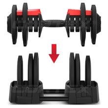 Load image into Gallery viewer, Cortex Revolock V2 80kg Pair Set Adjustable Steel Dumbbell Barbell All-in-One