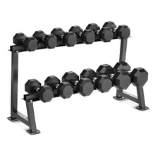 Load image into Gallery viewer, Cortex 270kg Hex Dumbbell Set with Stand (6 pairs, 10-35kg)