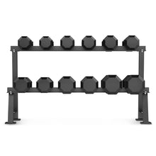 Load image into Gallery viewer, Cortex 270kg Hex Dumbbell Set with Stand (6 pairs, 10-35kg)