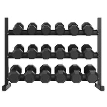 Load image into Gallery viewer, Cortex 360kg Hex Dumbbell Set with Stand (9 pairs, 10-30kg)