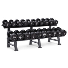 Load image into Gallery viewer, Cortex 430kg Pro Dumbbell Set with Stand (10-35kg, 10 Pairs)