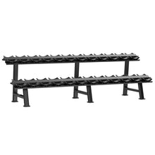 Load image into Gallery viewer, Cortex 575kg Pro Dumbbell Set with Stand (10-40kg, 12 Pairs)