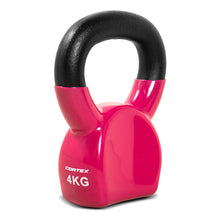 Load image into Gallery viewer, Cortex 4kg BodyCurve Vinyl Coated Kettlebell
