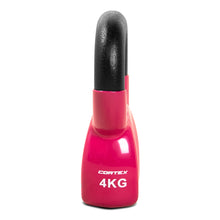 Load image into Gallery viewer, Cortex 4kg BodyCurve Vinyl Coated Kettlebell