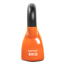 Load image into Gallery viewer, Cortex 8kg BodyCurve Vinyl Coated Kettlebell