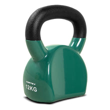 Load image into Gallery viewer, Cortex 12kg BodyCurve Vinyl Coated Kettlebell