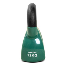Load image into Gallery viewer, Cortex 12kg BodyCurve Vinyl Coated Kettlebell