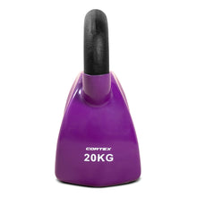 Load image into Gallery viewer, Cortex 20kg BodyCurve Vinyl Coated Kettlebell