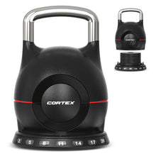 Load image into Gallery viewer, Cortex 7-in-1 RevoLock Quick Adjust 20kg Kettlebell