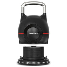 Load image into Gallery viewer, Cortex 7-in-1 RevoLock Quick Adjust 20kg Kettlebell