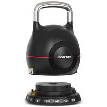 Load image into Gallery viewer, Cortex 7-in-1 RevoLock Quick Adjust 20kg Kettlebell