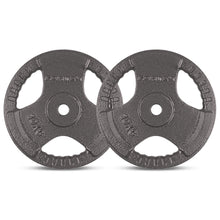 Load image into Gallery viewer, Folding Power Rack with 90kg Standard Tri-Grip Weight &amp; Bar Set