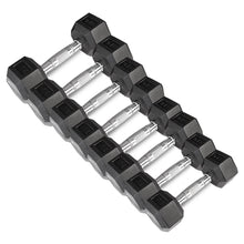 Load image into Gallery viewer, Cortex Hex Dumbbell 56kg Set with Stand (4, 6, 8, 10kg Pairs)