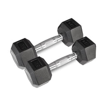 Load image into Gallery viewer, Cortex Hex Dumbbell 56kg Set with Stand (4, 6, 8, 10kg Pairs)
