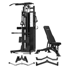 Load image into Gallery viewer, Cortex FT-13 Pro Pulldown/Row Station 100kg with Bench and Pro Attachments
