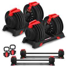 Load image into Gallery viewer, Cortex SM-25 Multi Gym with 100kg Olympic Tri-Grip Weight, Bar, 48kg Revolock and Bench Set
