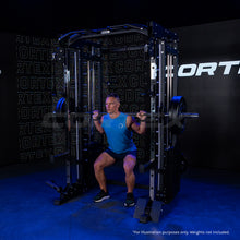 Load image into Gallery viewer, Cortex SM25 Multi Gym (Dual Stack Functional Trainer, Smith Machine, Half Rack)