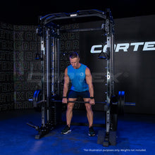 Load image into Gallery viewer, Cortex SM25 Multi Gym (Dual Stack Functional Trainer, Smith Machine, Half Rack)