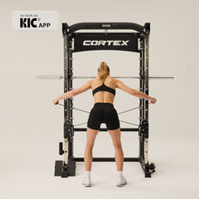Load image into Gallery viewer, Cortex SM26 Multi Gym (Dual Stack Functional Trainer, Smith Machine, Half Rack)