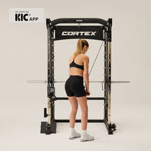 Load image into Gallery viewer, Cortex SM26 Multi Gym (Dual Stack Functional Trainer, Smith Machine, Half Rack)