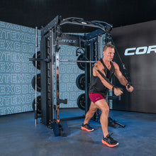 Load image into Gallery viewer, Cortex SM26 Multi Gym (Dual Stack Functional Trainer, Smith Machine, Half Rack)