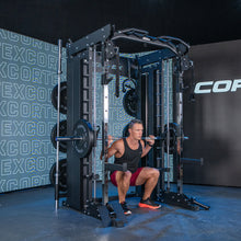 Load image into Gallery viewer, Cortex SM26 Multi Gym (Dual Stack Functional Trainer, Smith Machine, Half Rack)