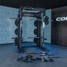 Load image into Gallery viewer, Cortex SM26 Multi Gym (Dual Stack Functional Trainer, Smith Machine, Half Rack)