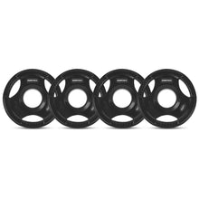 Load image into Gallery viewer, Cortex Tri-Grip V2 Rubber Olympic Plate Set E 45kg (Curl Bar)