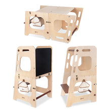 Load image into Gallery viewer, Convertible Helper Learning Tower &amp; Table by Classic World