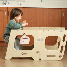 Load image into Gallery viewer, Convertible Helper Learning Tower &amp; Table by Classic World