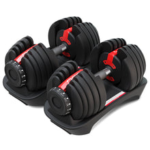 Load image into Gallery viewer, LSG Adjustable Dumbbells 2.5kg-24kg (Pairs)