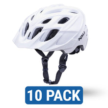 Load image into Gallery viewer, Kali Chakra Solo Helmet - Solid White L/XL (58-61cm) (10 Pack)