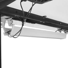Load image into Gallery viewer, WalkingPad C2 Treadmill + ErgoDesk Automatic Standing Desk 1500mm in White/Black + Cable Management Tray