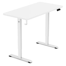 Load image into Gallery viewer, ErgoDesk Electric Standing Desk 120cm (White/White)