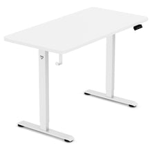 Load image into Gallery viewer, ErgoDesk Electric Standing Desk 120cm (White/White)
