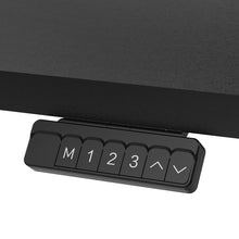 Load image into Gallery viewer, ErgoDesk Electric Standing Desk 140cm (Black/Black)