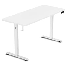 Load image into Gallery viewer, ErgoDesk Electric Standing Desk 140cm (White/White)