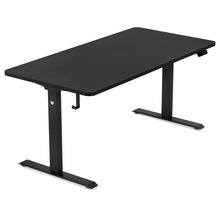 Load image into Gallery viewer, ErgoDesk Electric Standing Desk 160cm (Black/Black)