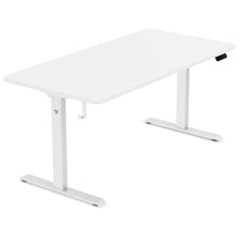Load image into Gallery viewer, ErgoDesk Electric Standing Desk 160cm (White/White)