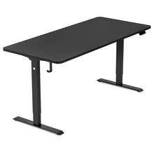 Load image into Gallery viewer, ErgoDesk Electric Standing Desk 180cm (Black/Black)