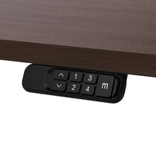 Load image into Gallery viewer, ErgoDesk Electric Standing Desk 180cm (Walnut/Black)