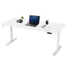 Load image into Gallery viewer, ErgoDesk Electric Standing Desk 180cm (White/White)